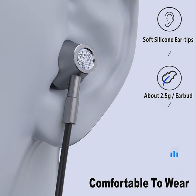 Lenovo HE06 Wireless / Bluetooth In-Ear Neckband Earphone, Black