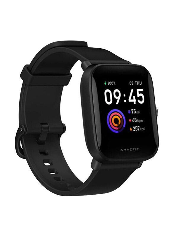 

Amazfit Bip U Health Fitness Smartwatch with Spo2 Measurement 60 Sports Modes Smartwatch, Black