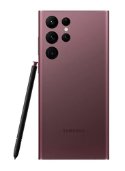 Samsung Galaxy S22 Ultra 256GB Burgundy, 12GB RAM, 5G, Dual Sim Smartphone