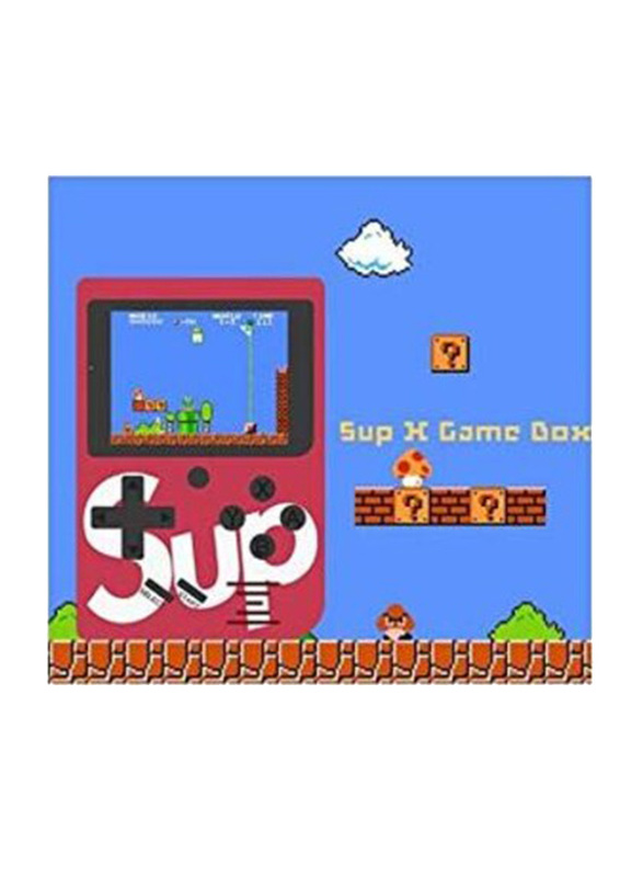 SUP Boy Retro Classic Mini Game Console Palm Game With 400 Games, Red
