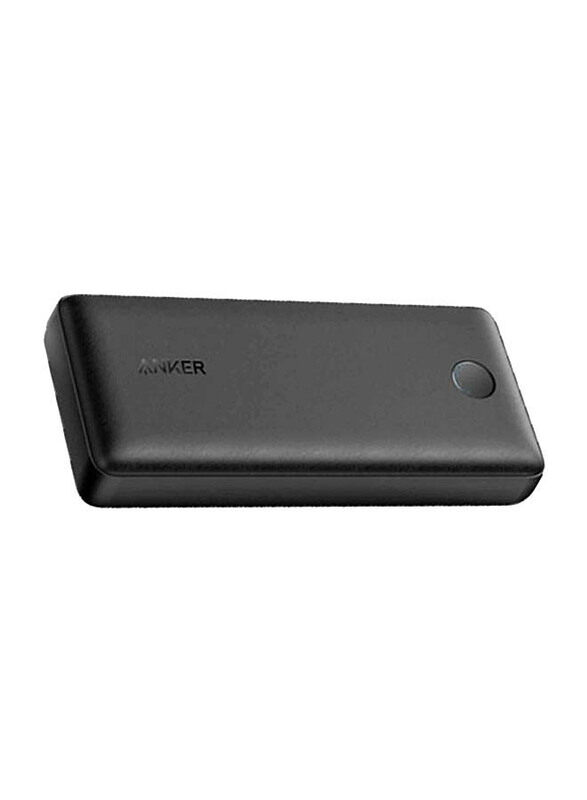 

Anker 20000mAh Wired Fast Charging Power Bank, Black