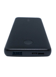 Anker 10000mAh Wired Fast Charging Power Bank, Black