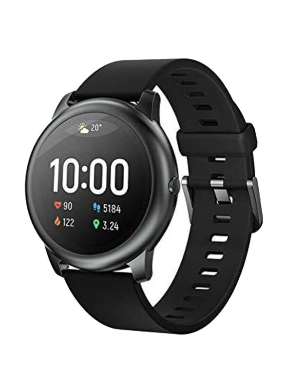 

Generic Haylou Solar LS05 12 Sports Modes Sleep Management Smartwatch, Black