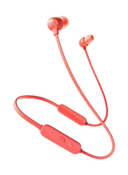 JBL Wireless / Bluetooth In-Ear Noise Cancelling Headphones, Coral Red