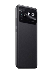 هاتف شاومي هاتف بوكو C40 سعة تخزين 64 غيغابايت باور بلاك, بدون فيس تايم, ذاكرة وصول عشوائي 4 غيغابايت, الجيل الرابع ال تي اي, بشريحتين