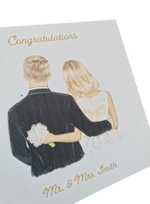 

Generic Blonde Bride Will You Be My Bridesmaid Greeting Card, Multicolour