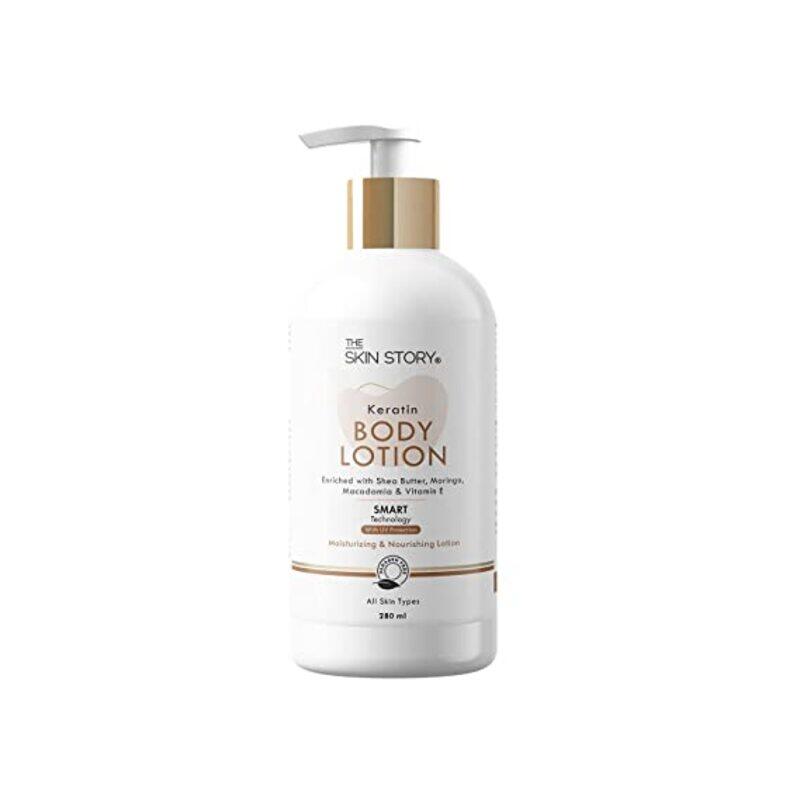 

The Skin Story Keratin Body Lotion , SMART Technology , UV Protection , 100 ml