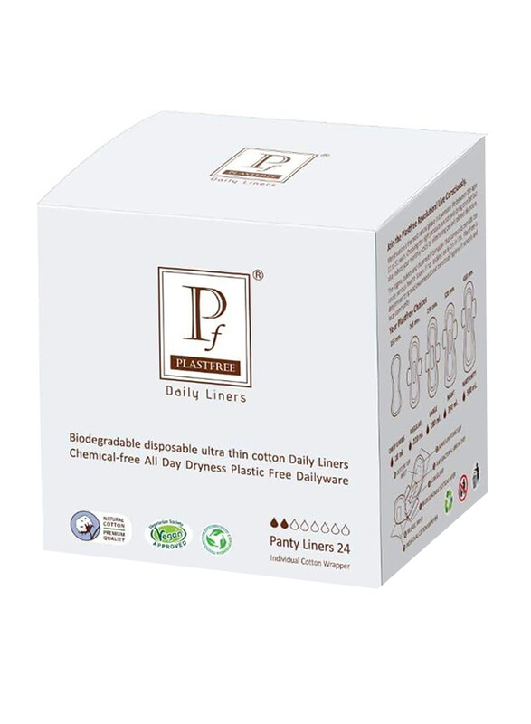 

Plastfree Liners Sanitary Pads, 24 Liners