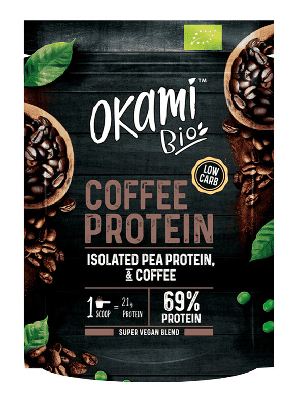 

Okami Bio Protein 69%, 500gm, Coffee & Pea