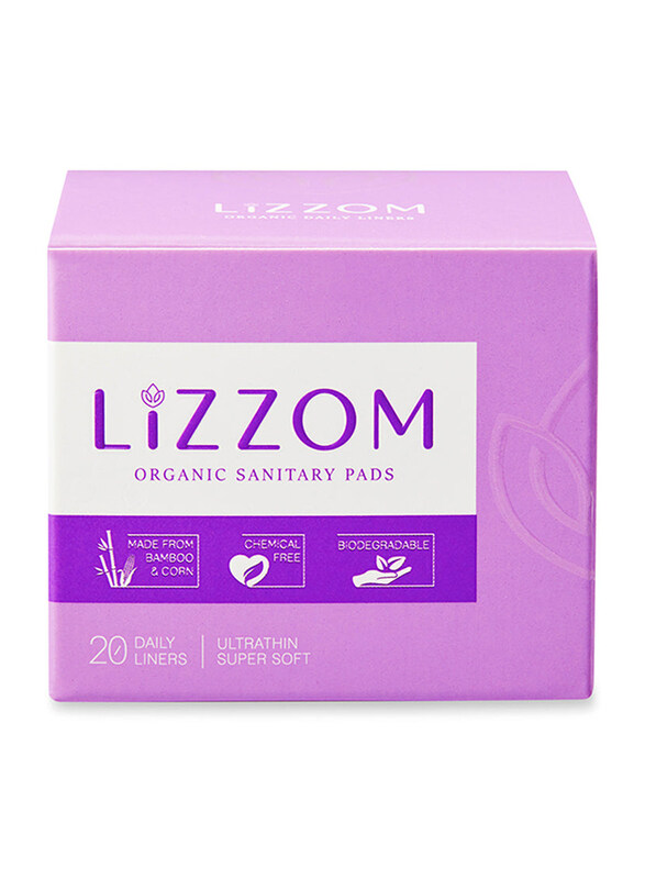 

Lizzom Ultra Thin Daily Liners, 20 Pieces