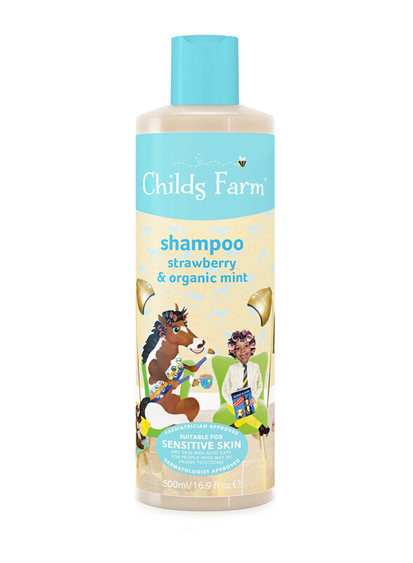 

Child Farm Childs Farm 500ml Strawberry & Organic Mint Shampoo for Newborn