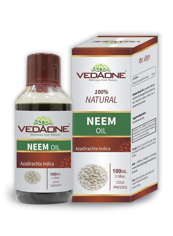 

Vedaone Natural Cold Pressed Neem Oil 100ml