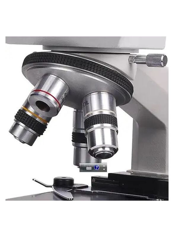 Laboratory Compound Biological Xsz 107bn Binocular Microscope, White/Black