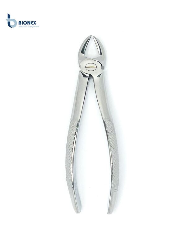 Bionex Medical Grade Lower Molar Extraction Forcep, Silver