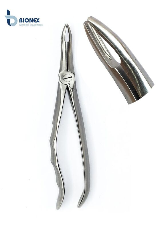 Bionex Medical Grade BDR Extraction Forcep, Silver