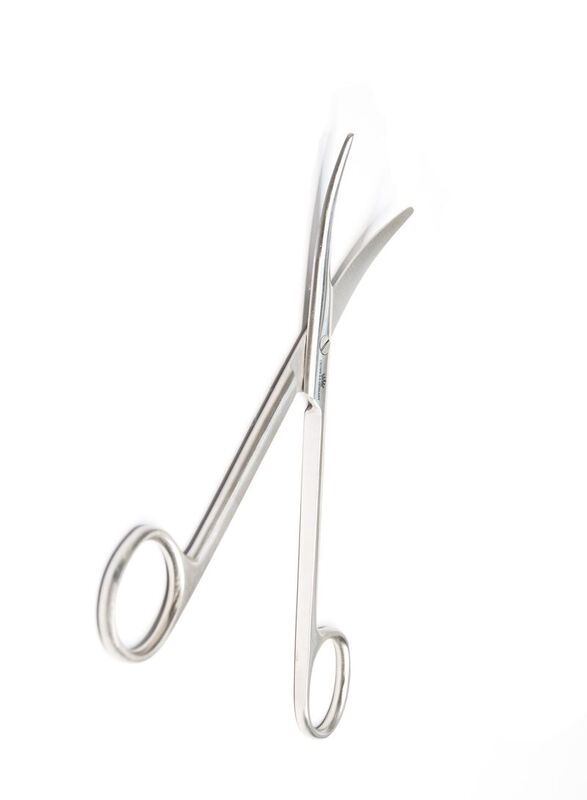 Bionex Stainless Steel Metz Curved Scissor, Silver