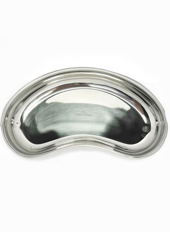 Crown Stainless Steel Kidney Trays, 4 Piece, Silver