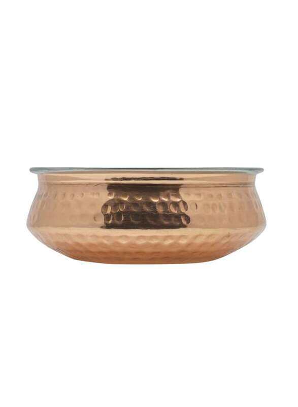 Vague Copper Handi without Lid 15 cm