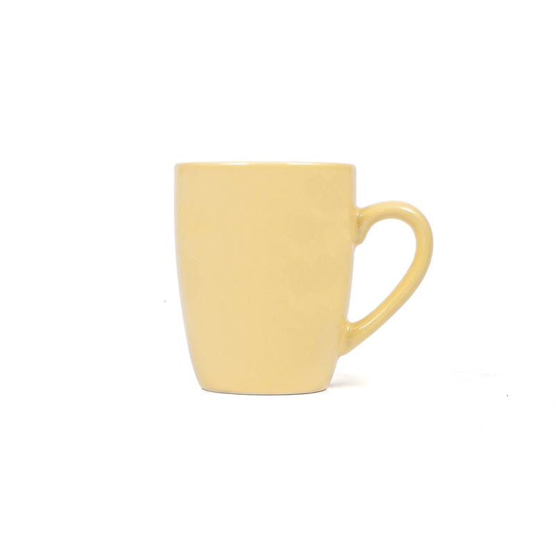 Decopor Stoneware Yellow Color Mug 360 ml