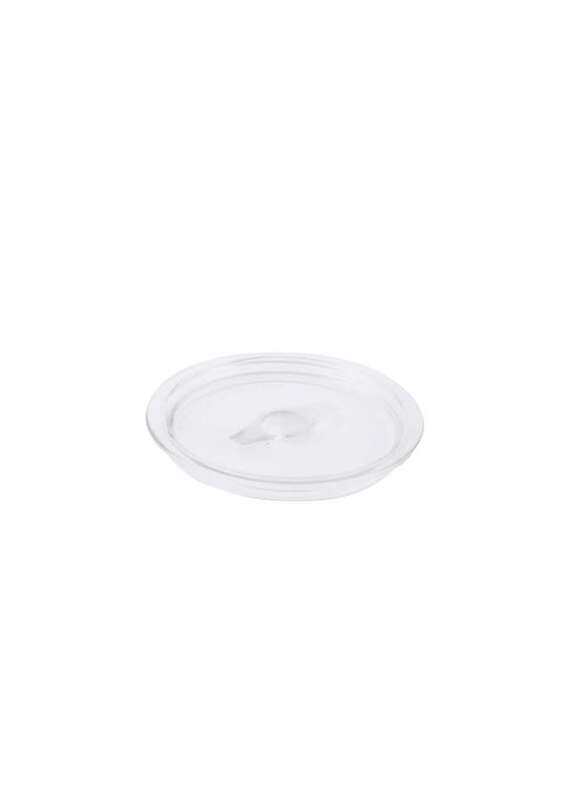 

Vague Plastic Small Round Cover Clear