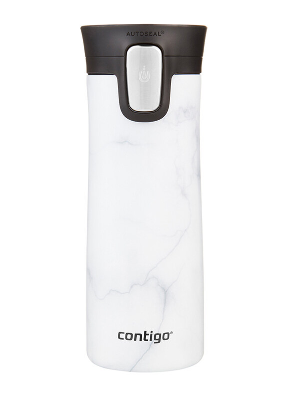 

Contigo White Marble Autoseal Pinnacle Couture Vacuum Insulated Stainless Steel Travel Mug 420 ml