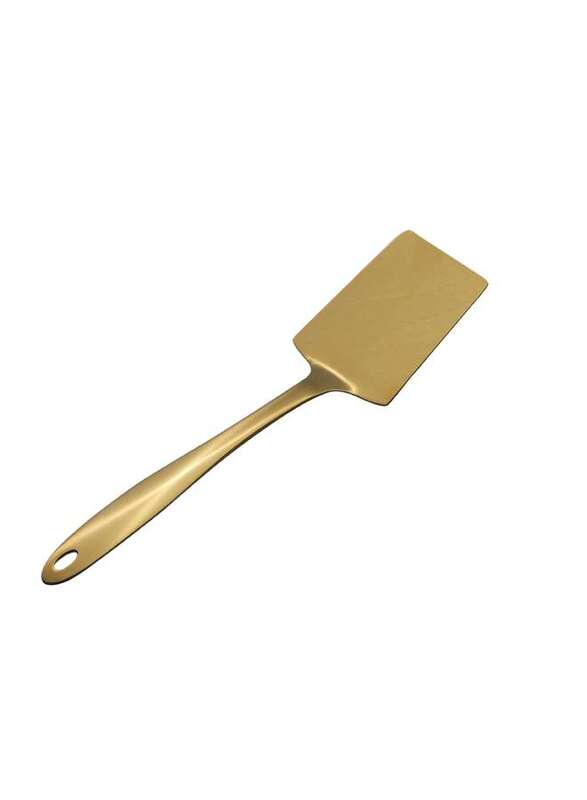 Vague Stainless Steel Gold Frying Shovel 26 cm
