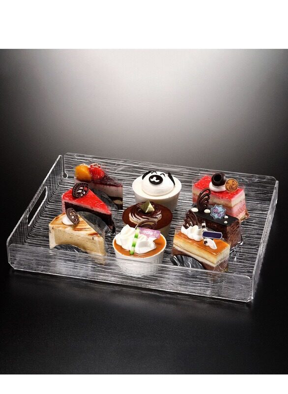 

Vague Basic Tray Bark Clear 56 cm