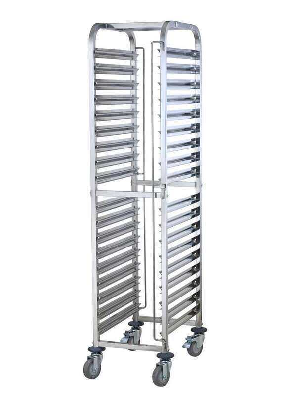 

Vague Stainless Steel Single-Line Tray Trolley 1/1 380 mm
