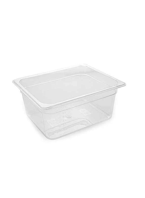 

Generic PC Plastic Transparent Half Size Food Pan 20 cm