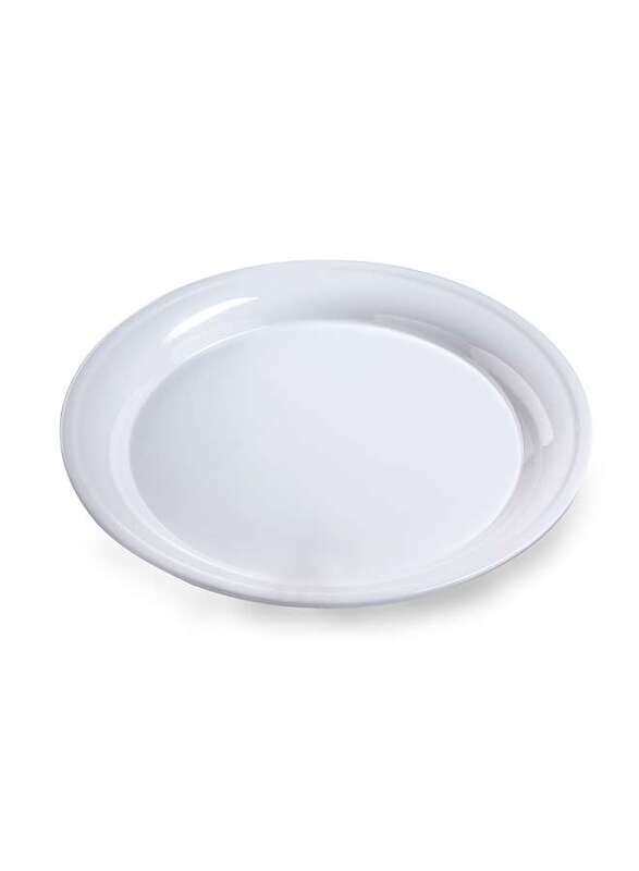 Vague Melamine Round Tray 14"