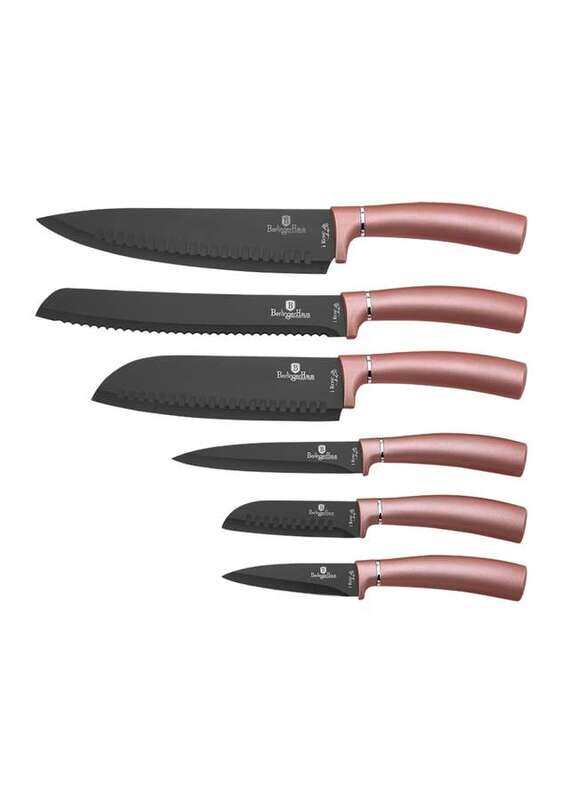 

Berlingerhaus Berlinger Haus 6 Pieces Knife Set I-Rose Collection