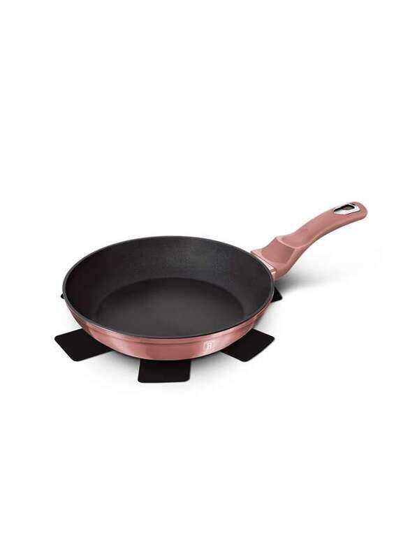 

Berlingerhaus Berlinger Haus Frypan with Protector I-Rose Collection 2.4 Liter
