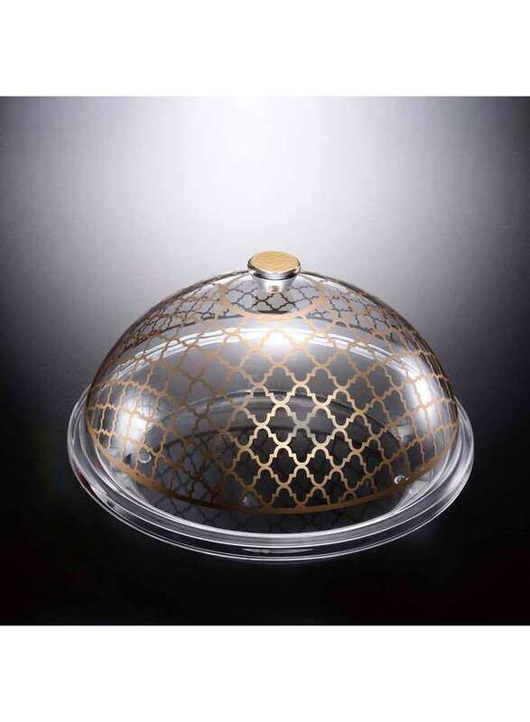 

Vague Acrylic Serving Set 45 cm Golden Design