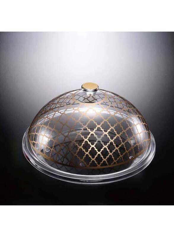 Vague Acrylic Serving Set 45 cm Golden Design