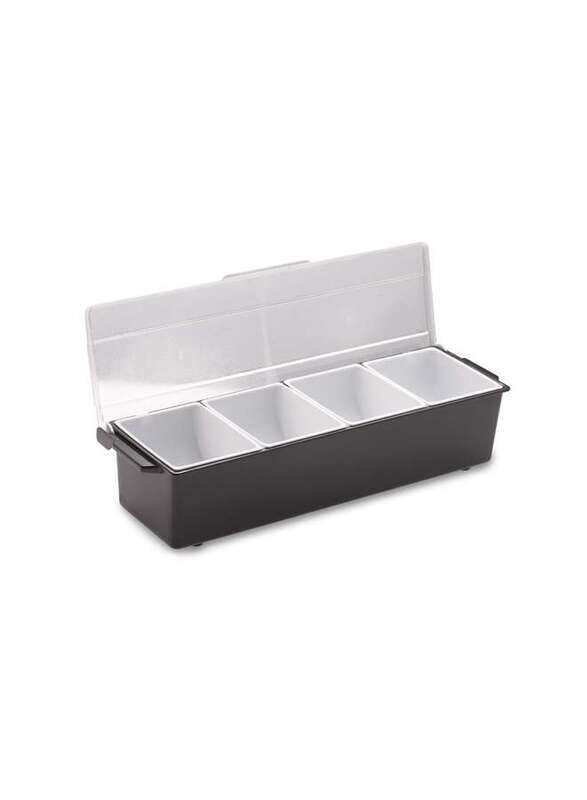 

Generic White Plastic 4 Compartment Container