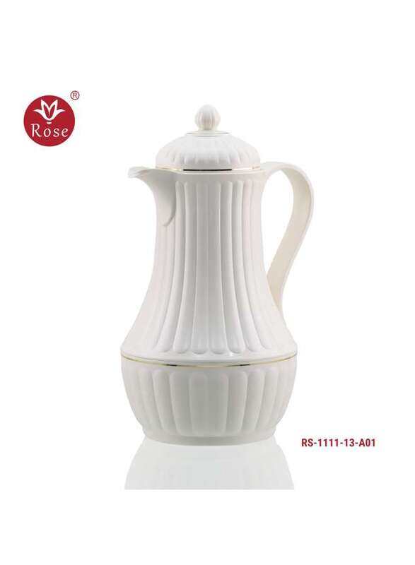 

Rose White Vacuum Flask 1.3 Liter RS-1111