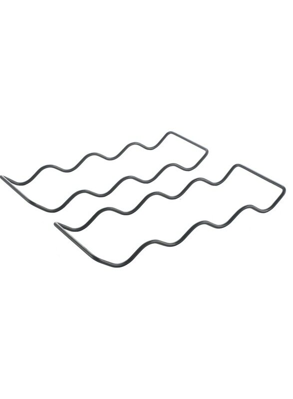 

Metaltex Steel Set of 2 Wine Bottle Holder Lava