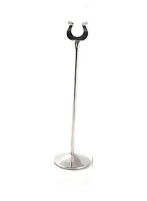 Stainless Steel Table Card Stand 8"