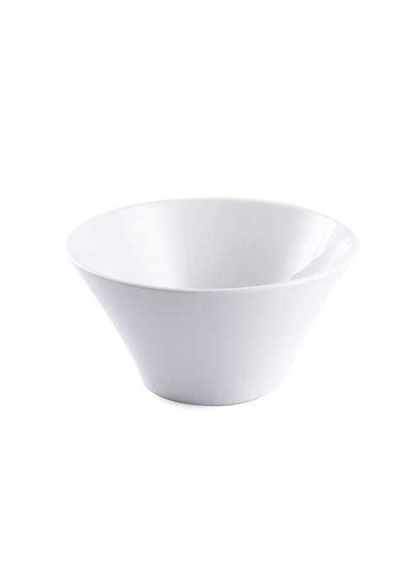 

Porceletta Ivory Porcelain Bugle Bowl 17.5 cm