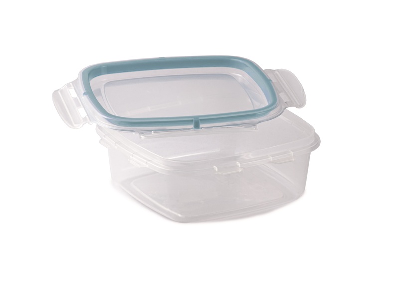 Snips 3 Pieces Snipslock Square Containers 500 ml Set