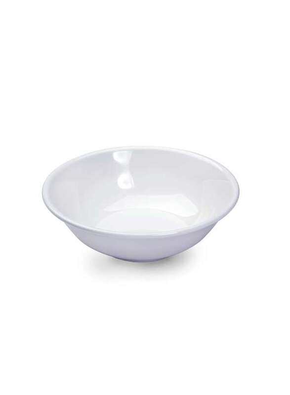 

White Vague Melamine Soup Bowl 15 cm / 6