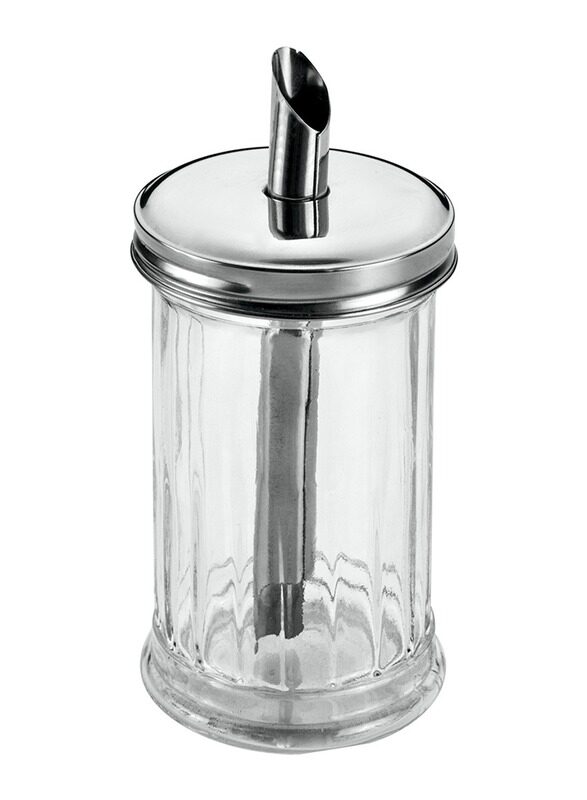 

Metaltex Glass Shake Sugar Pourer 320 ml Silver
