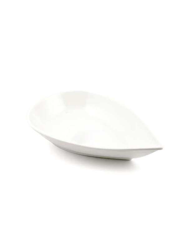 

Porceletta Ivory Porcelain Drop Soup Plate 5