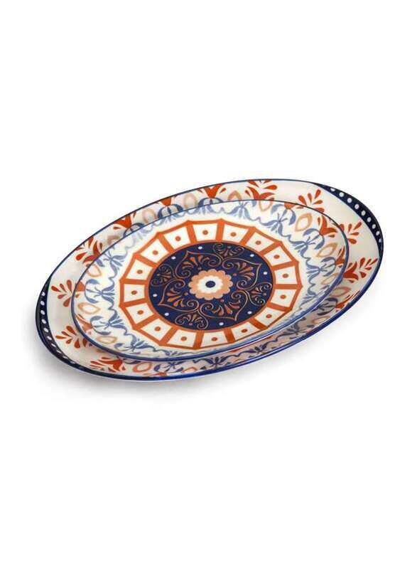 

Che Brucia Henna Porcelain Oval Plate 25.4 cm / 10