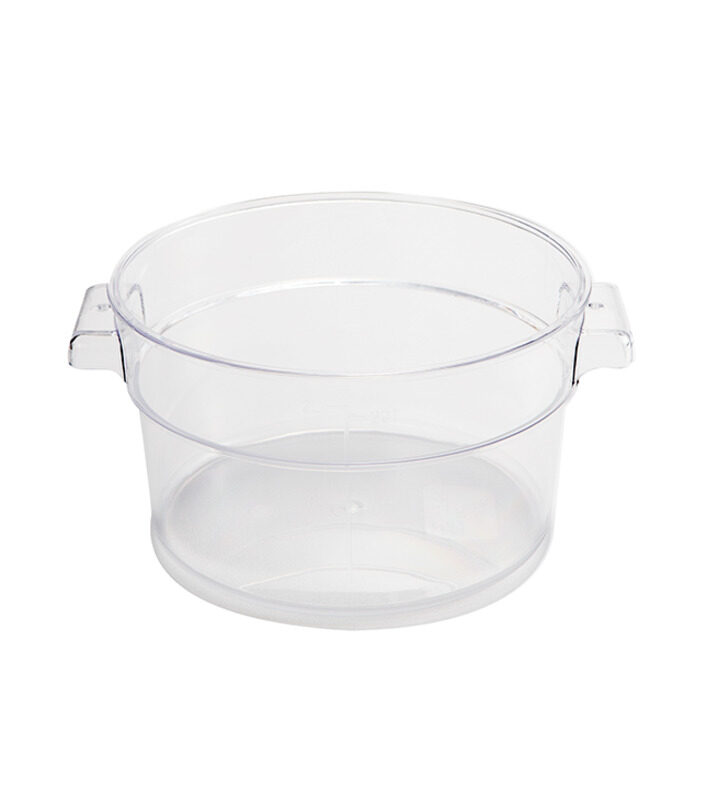 

Jiwins Plastic 12 Qt Round Food Storage Container PC Clear