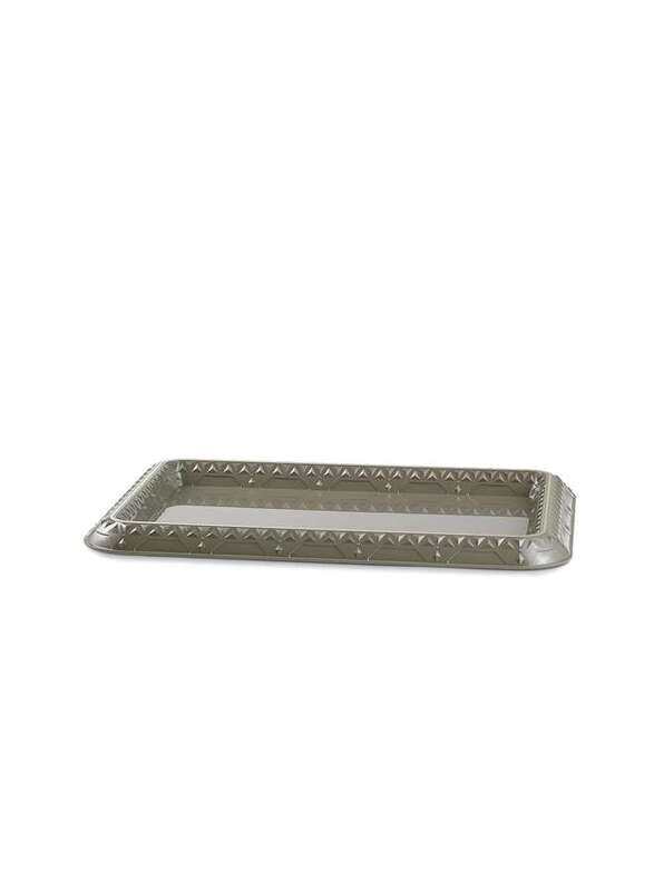 Rose Grey Plastic Tray 49 cm RS-2121