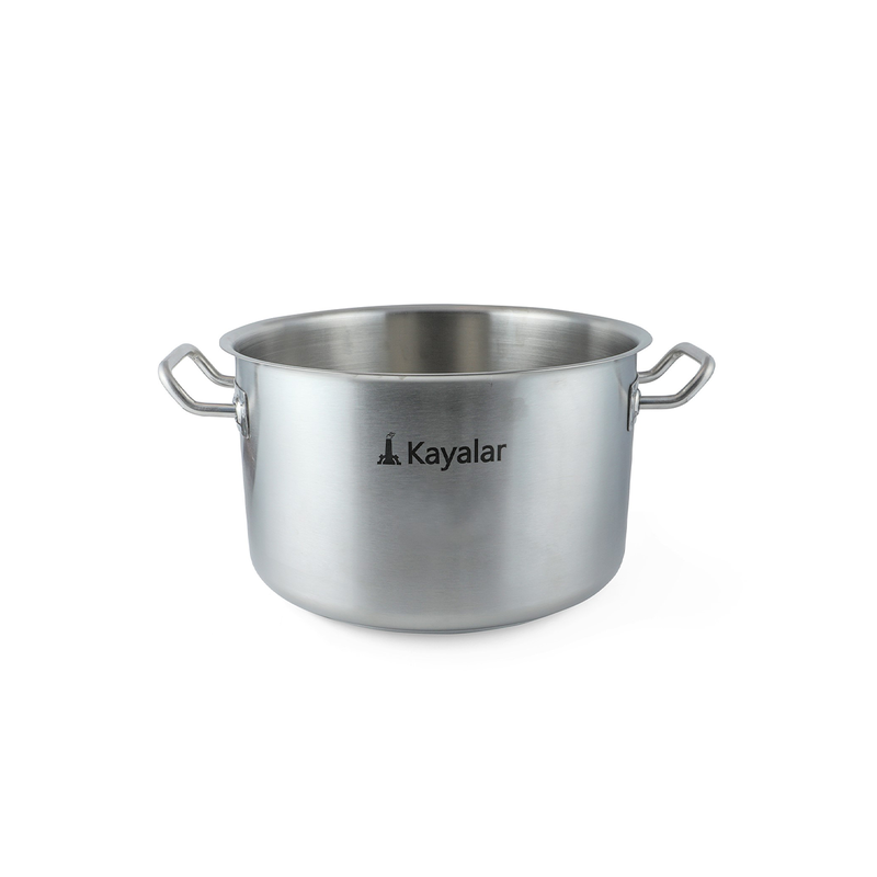 

Kayalar Stainless Steel Stew Pot Middle with Out Lid 3 Liter