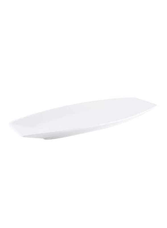 

Porceletta Ivory Porcelain Boat Rectangular Plate 35 cm / 14