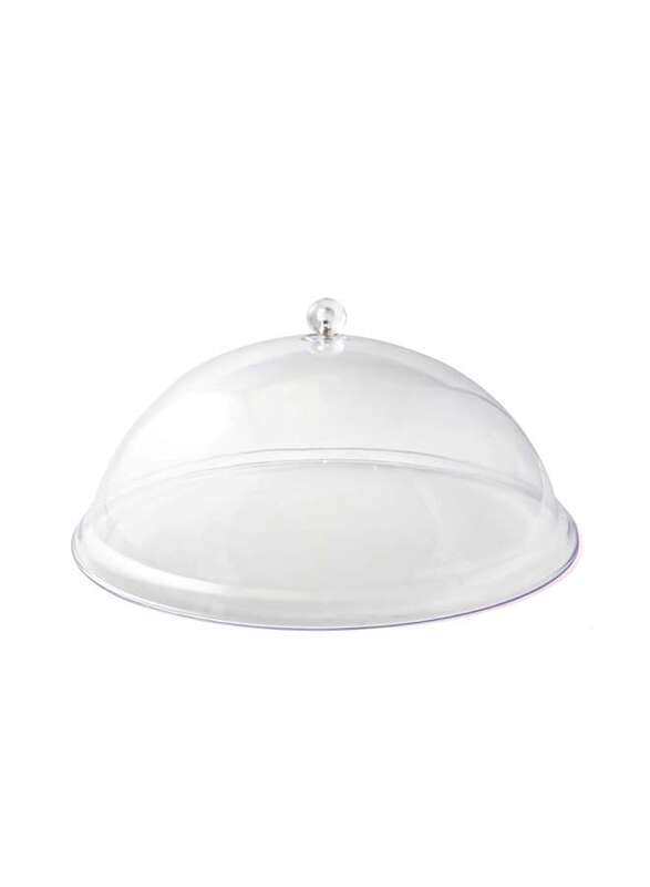 

Generic Transparent Plastic Dome Cover with Handle 21 cm