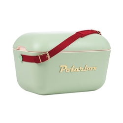 Polarbox 20 Liters Christmas Cooler Box Olive - Green ,Ice Box for Beach, Picnic & Party , Convertible Lid  , Lunch Box , thermal cooler box , Ice Cooler Box